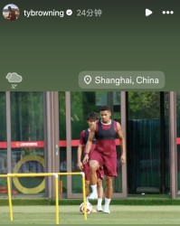 🥵休赛期继续练！蒋光太更新社媒晒出训练相关动态