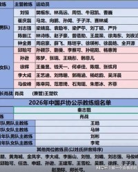 国乒高层大洗牌！3人上桌，2人换桌，1人下桌，肖战王皓位列其中
